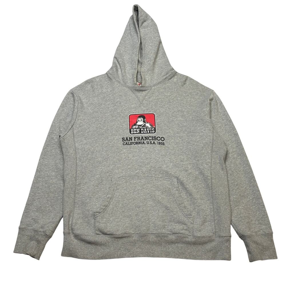 Ben Davis Gorilla Logo Hoodie Men's XL Workwear Skater Y2K